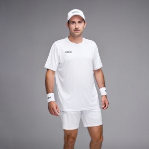 Polera GR1P Basic Combi – Blanco